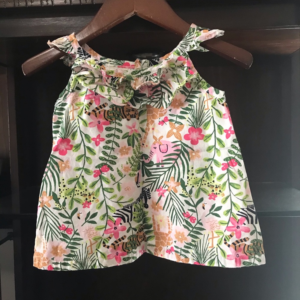 Safari summer blouse